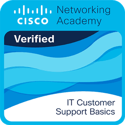 IT Customer Support Basics badge